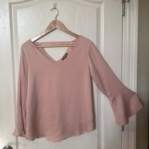 Dress barn Roz and Ali Sz S Long sleeve tulip cuffs